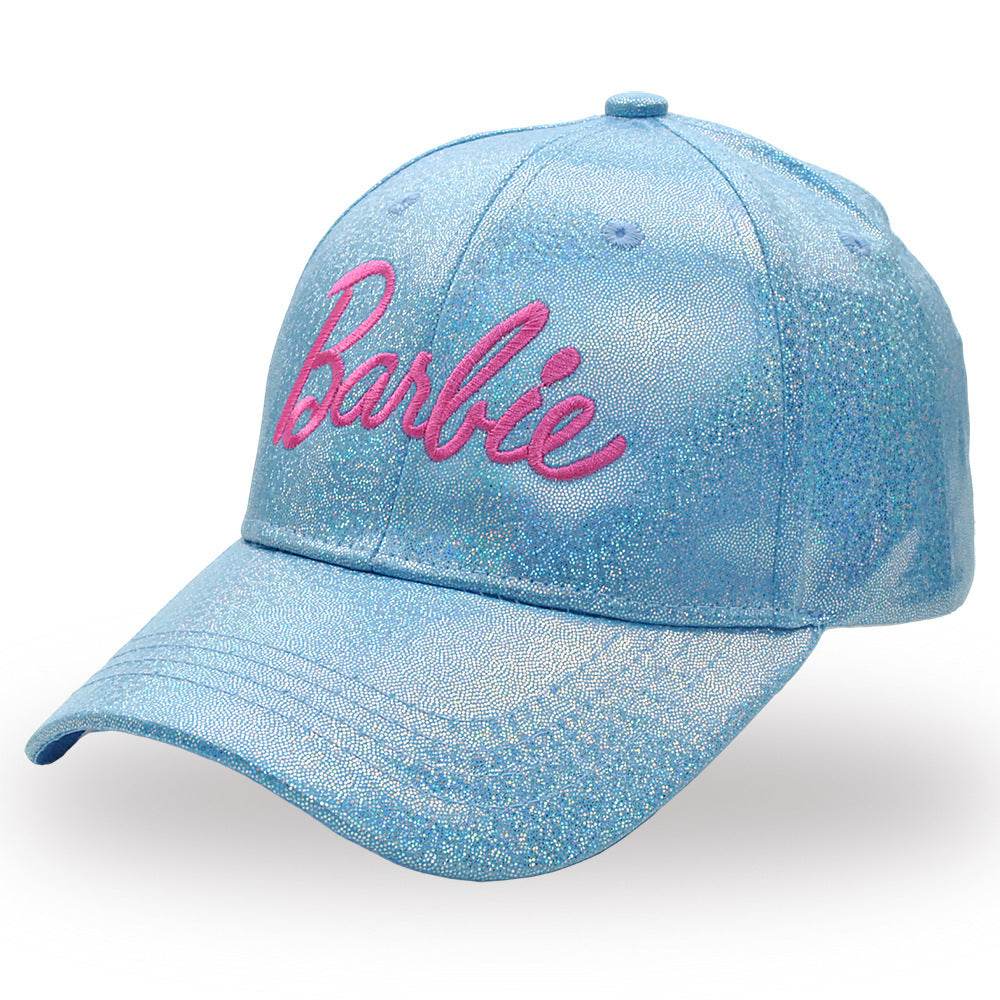 Buycenter Colorful Barbie Girl Baseball Cap - Pink Embroidered Fashion Hat - Buy Center