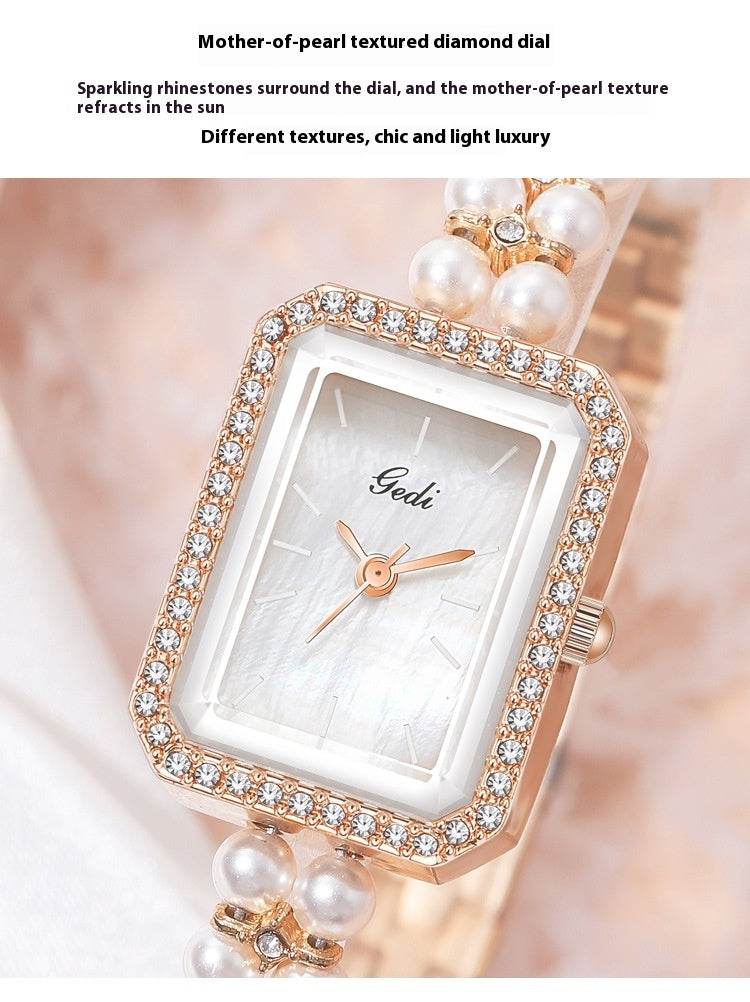 Shell Pearls Women's Quartz Watch - Elegant, Waterproof, Stylish Design - Buy Center