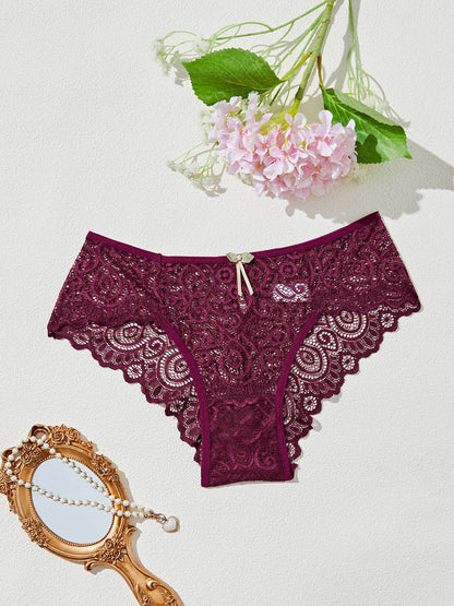 Women's Breathable Traceless Briefs - Stylish Lace Shorts for Comfort - Buy Center