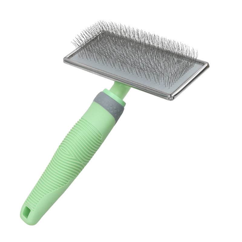 Eco-Friendly Green Pet Comb - Easy Cat Hair Removal & Grooming Tool - Buy Center