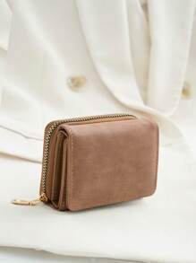 Women's Frosted Wallet - Stylish PU Leather Accessory for Urban Chic - Buy Center