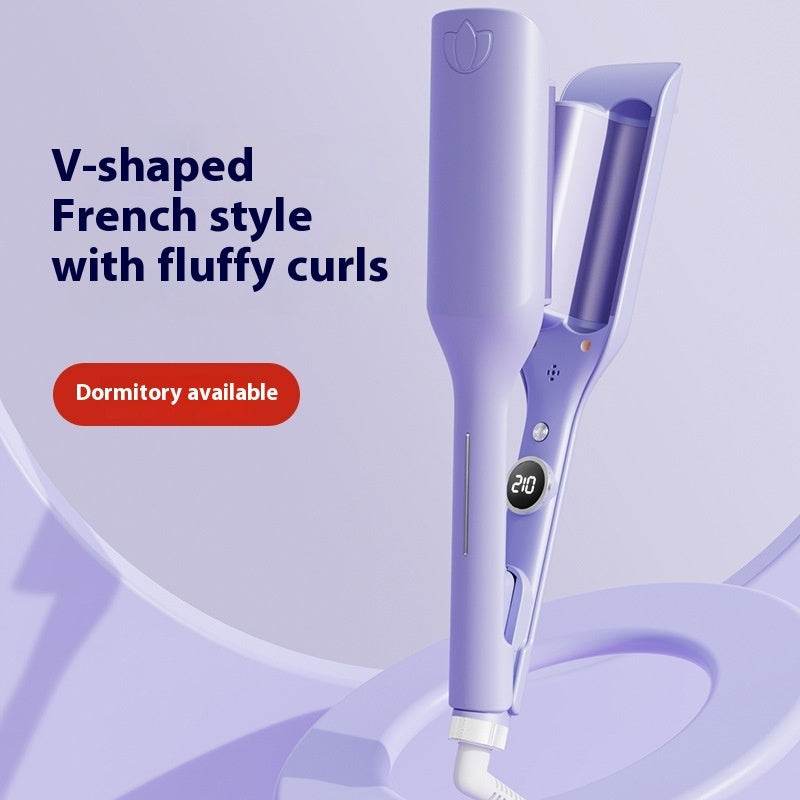 Full-Automatic Hair Curler - Wet & Dry Dual-Use, Stylish Purple Design - Buy Center
