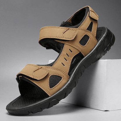Men's Plus Size Sandals - Open Toe Comfort with Velcro Closure, 2025 Style - Buy Center
