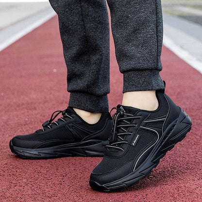 Stylish Leather Waterproof Walking Shoes - Non-Slip & Breathable Comfort - Buy Center