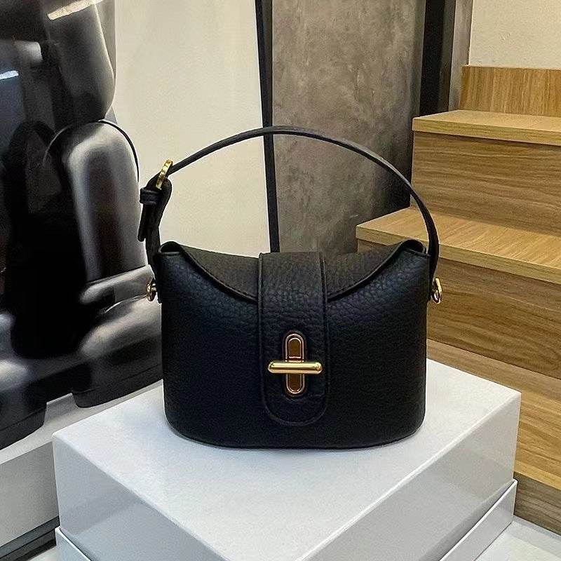 Casual Fashion Shoulder Handbag - Stylish Black or Cream for Everyday Use - Buy Center