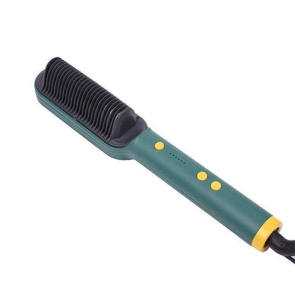 Straight Comb Curling Iron - Negative Ions for Healthy, Frizz-Free Hair - Buy Center