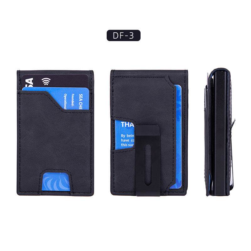 RFID Anti-Theft Card Wallet - Stylish Aluminum Alloy for Men & Women - Buy Center