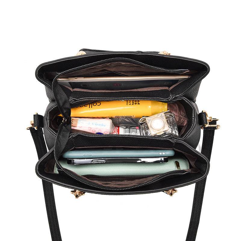 Buycenter Autumn & Winter Litchi Pattern Crossbody Bag for Women - Buy Center