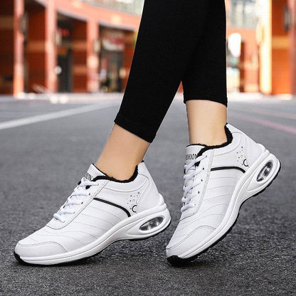 Buycenter Women's Leather Running Shoes - Trendy, Stylish & Breathable - Buy Center