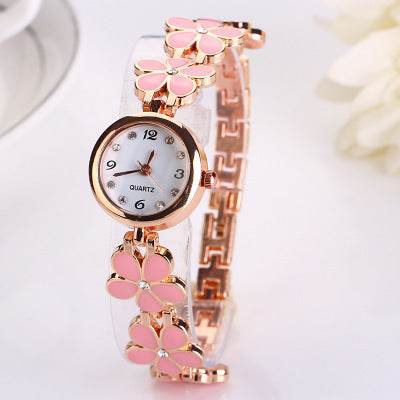 Buycenter Luxury Flower Strap Watch - Casual Fashion Quartz Bracelet - Buy Center