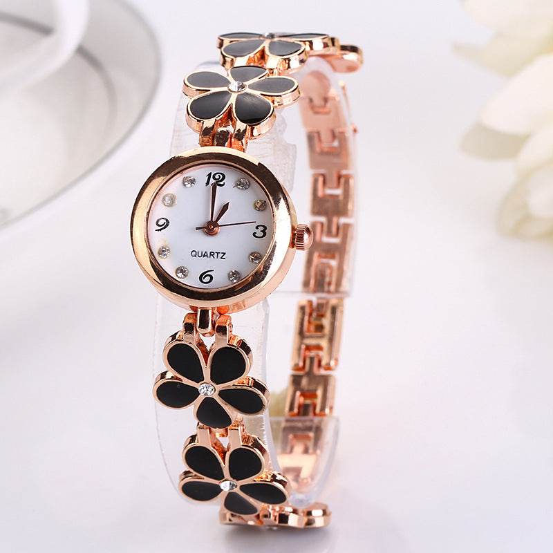 Buycenter Luxury Flower Strap Watch - Casual Fashion Quartz Bracelet - Buy Center