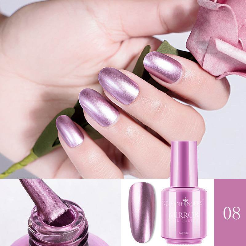 Mirror Nail Polish - Long-Lasting Professional Finish in 8ml Bottle - Buy Center