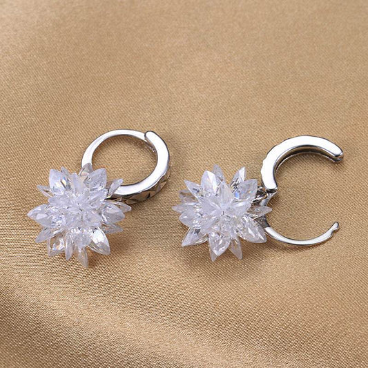 Buy Center 925 Silver Flower Earrings - Hypoallergenic and Non-Fading - Buy Center