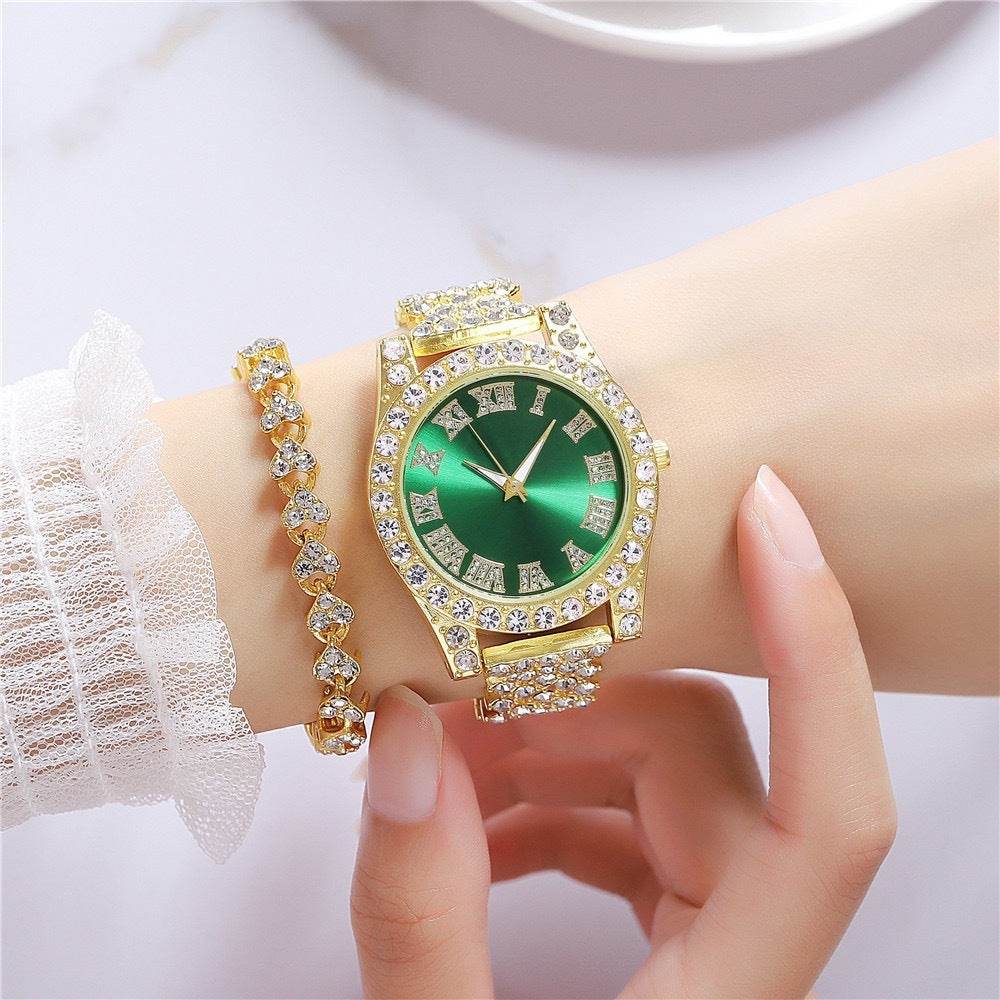 Buycenter Women's Luxury Colorful Bracelet Watch - Stylish Alloy Design - Buy Center