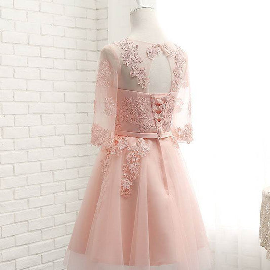 Buycenter Wedding Mid-Length Dress - Elegant Banquet Evening Gown - Buy Center