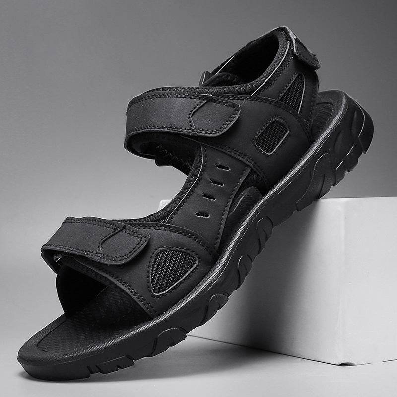 Men's Plus Size Sandals - Open Toe Comfort with Velcro Closure, 2025 Style - Buy Center