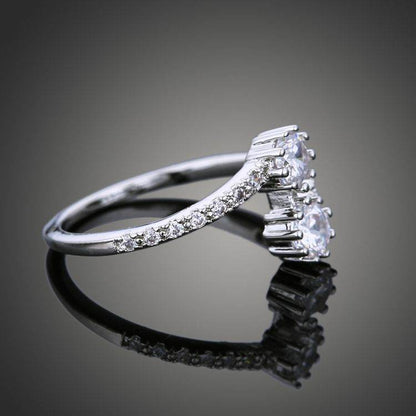 Luxurious Zircon Ring - Elegant Engagement & Wedding Jewelry 2025 - Buy Center