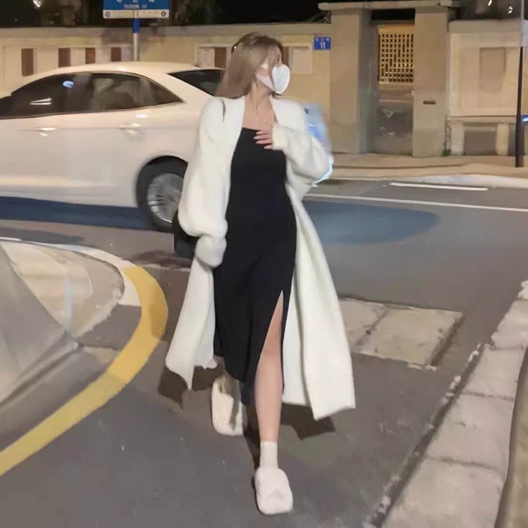 Women's Soft Knitted Cardigan Sweater - Cozy Loose Fit for Autumn - Buy Center