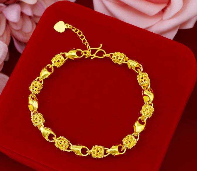 Elegant Gold-Plated Brass Bracelet - Durable & Eco-Friendly Design - Buy Center