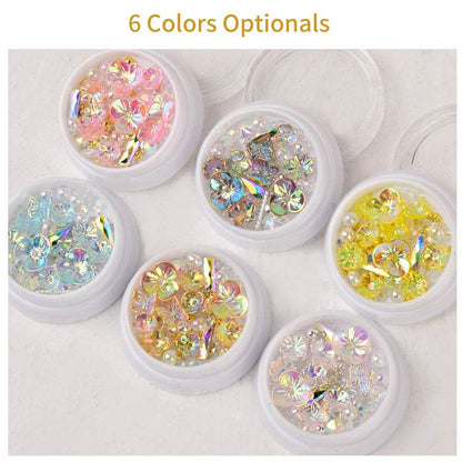 Frozen Flower Butterfly Nail Art - Unique 15g Sequins for Stunning Designs - Buy Center