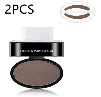 Eyebrow Powder Stamp Tint Kit - Quick Waterproof Makeup for All Skin Tones - Buy Center