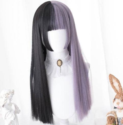Vibrant Lolita Double Ponytail Wig - 60cm High Temperature Wire Style - Buy Center