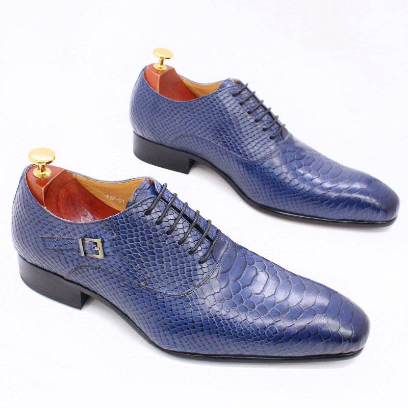 Buycenter Formal Leather Shoes for Men - Breathable & Wear-Resistant Oxford - Buy Center