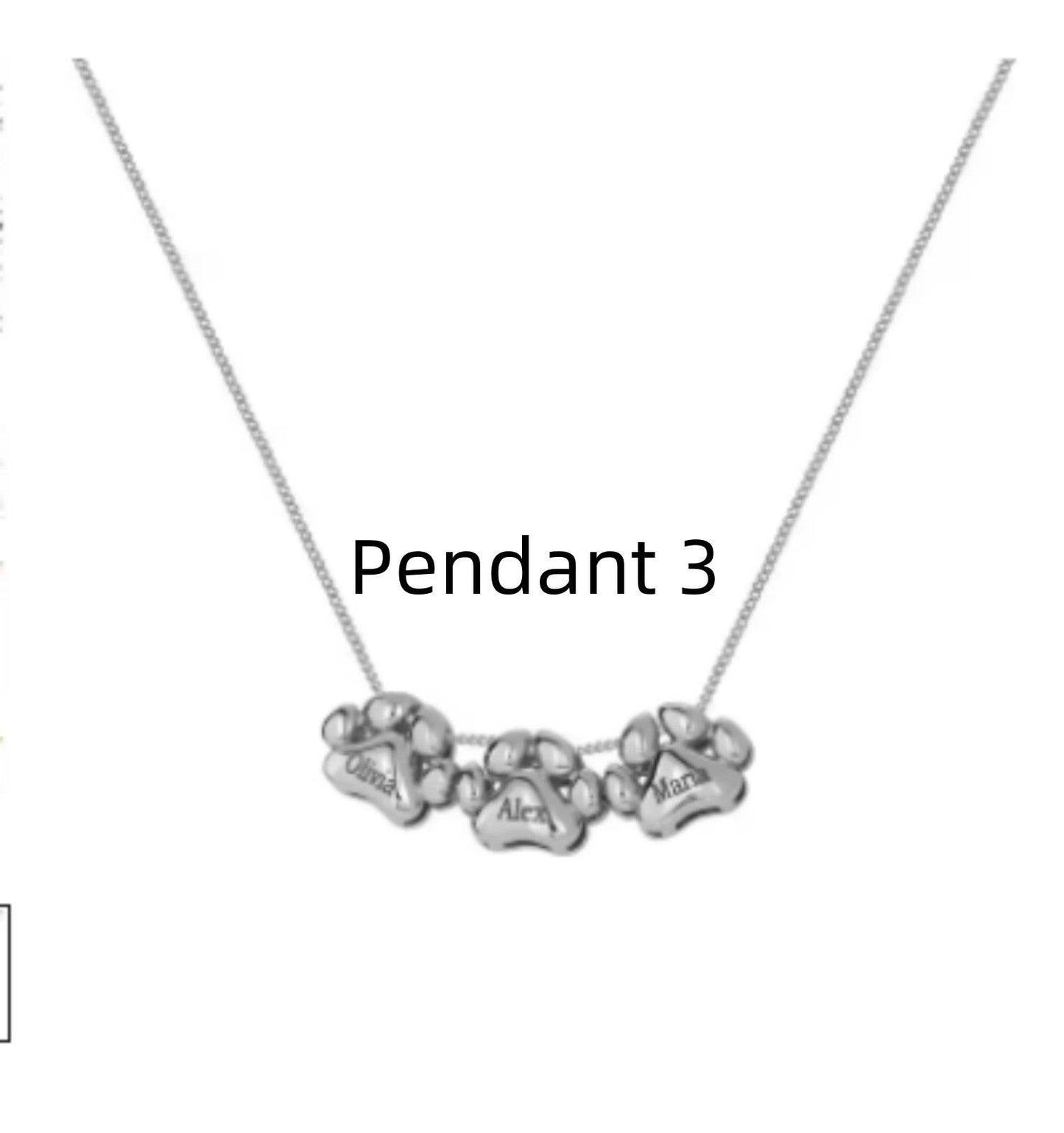 Personalized Luxury Hollowed Out Claw Necklace - Stainless Steel Pendant - Buy Center