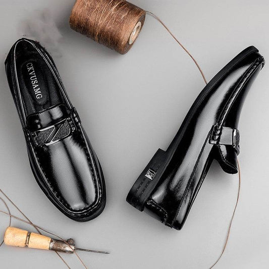 Genuine Cowhide Formal Shoes for Men - Stylish Height Increasing Insole - Buy Center