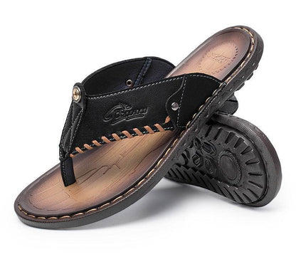 Buycenter Men's Stylish Summer Slippers - Comfortable Large Sizes Available - Buy Center