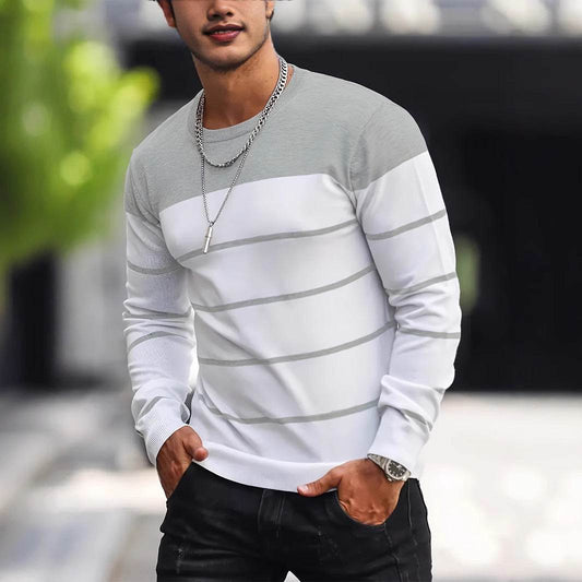 Buycenter Men's Casual Sweater - Trendy Crew Neck in 3 Colors - Buy Center
