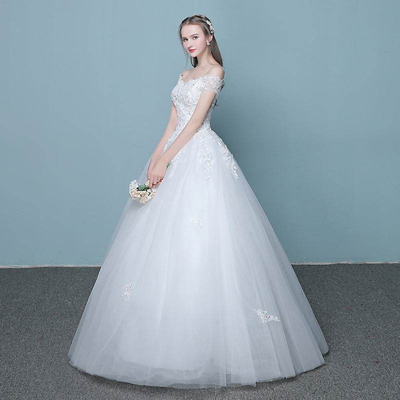 Elegant Korean Wedding Dress - Slender Tail Design for Modern Brides - Buy Center