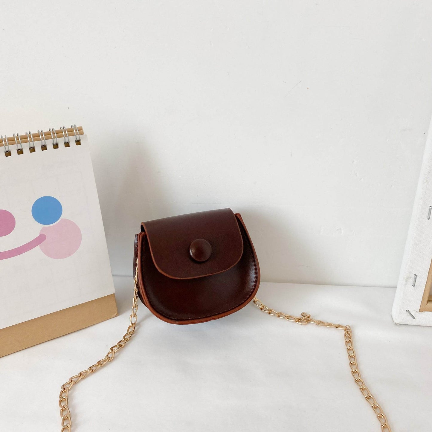 Stylish PU Leather Messenger Bag for Girls - Waterproof & Trendy 2025 - Buy Center