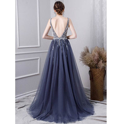 Buycenter Noble Long Evening Dress - Elegant Design for Conferences - Buy Center