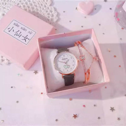 Simple Luminous Children's Watch - Stylish Leather Strap, Trendy Colors - Buy Center