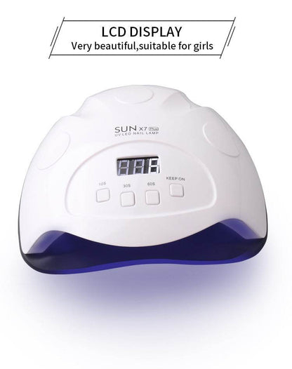 90W Nail Phototherapy Lamp - UV LED Nail Dryer with Multi-Timing - Buy Center