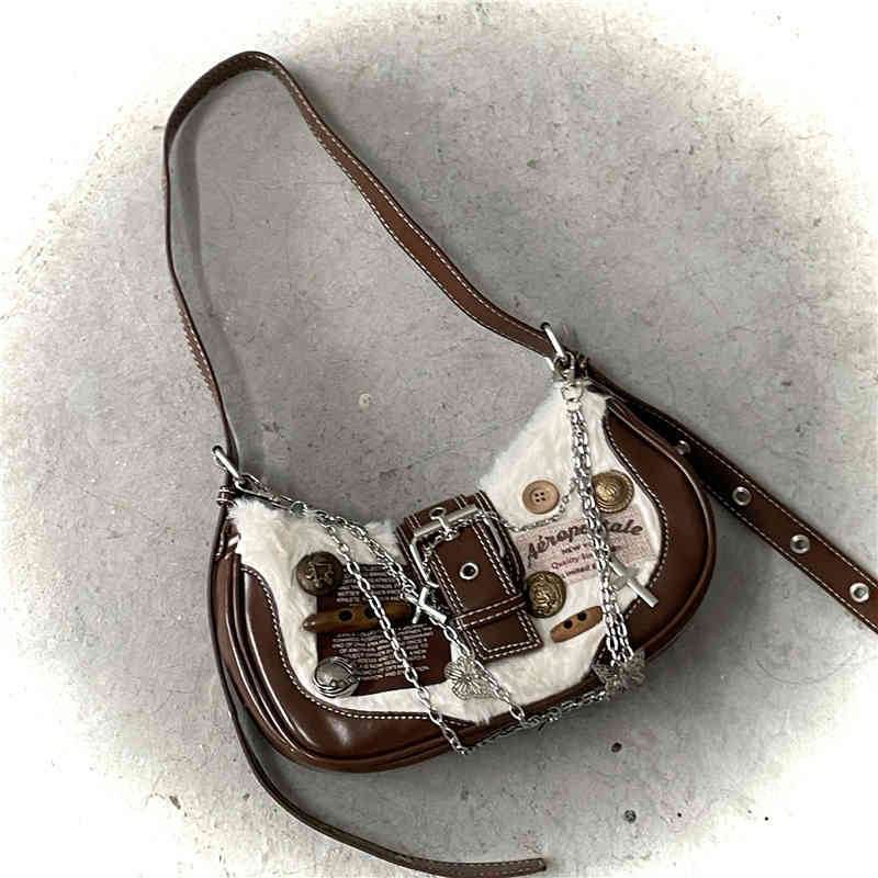 Buycenter Millennium Y2G Crescent Crossbody Bag - Cute & Trendy for Women - Buy Center