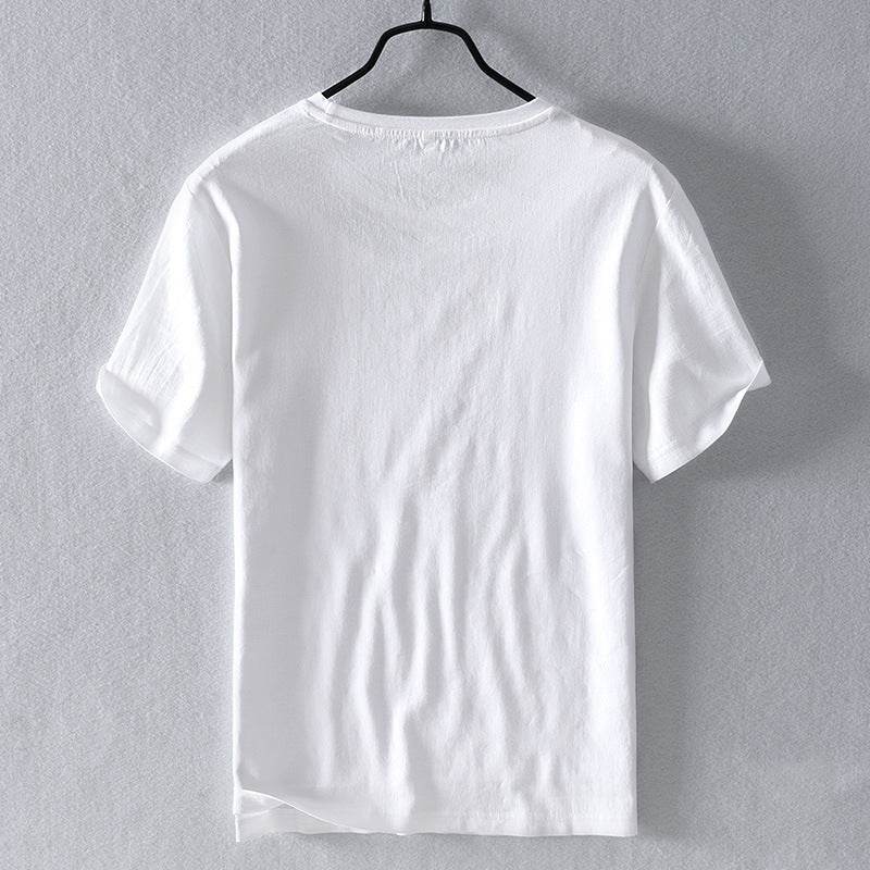 Buycenter Men's Striped T-Shirt - Casual Slim Fit, Short Sleeve Style - Buy Center