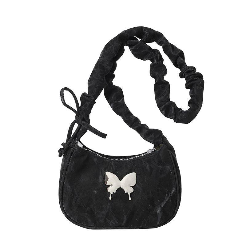 Buycenter Casual Crossbody Bag - Bow Design, Soft PU Material - Buy Center