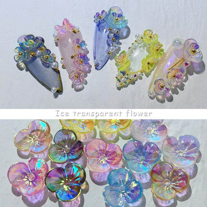 Frozen Flower Butterfly Nail Art - Unique 15g Sequins for Stunning Designs - Buy Center