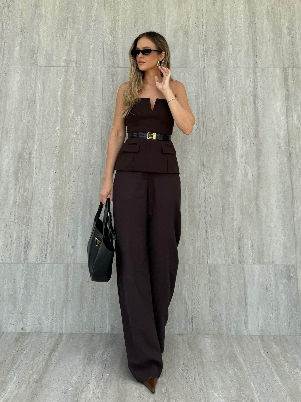 Buycenter Solid Color Strapless Tube Top - Slim Fit Women's Camis - Buy Center