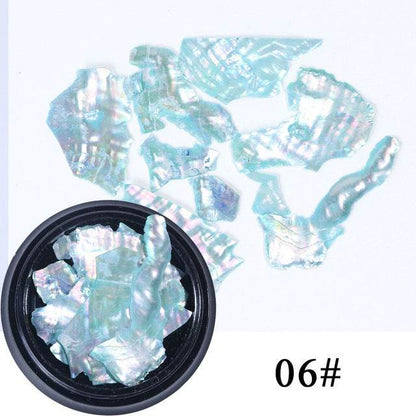 Stylish Nail Ornament Shell - Vibrant 3D Nail Decoration for DIY Glam - Buy Center