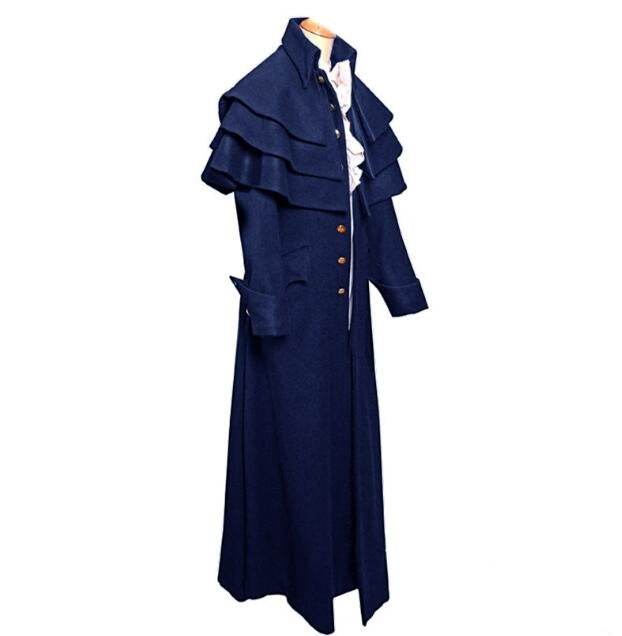 New Medieval Coat for Men - Premium Cosplay Robe for All Seasons - Buy Center