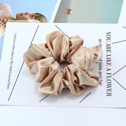 Bright Color Satin Circle Headdress - Stylish Hair Accessory for Every Occasion - Buy Center