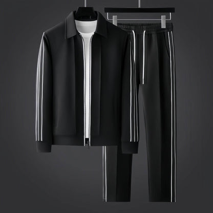 Trendy Sports 3D Cutting Jacket Suit - Cotton Long Sleeve & Pants 2025 - Buy Center