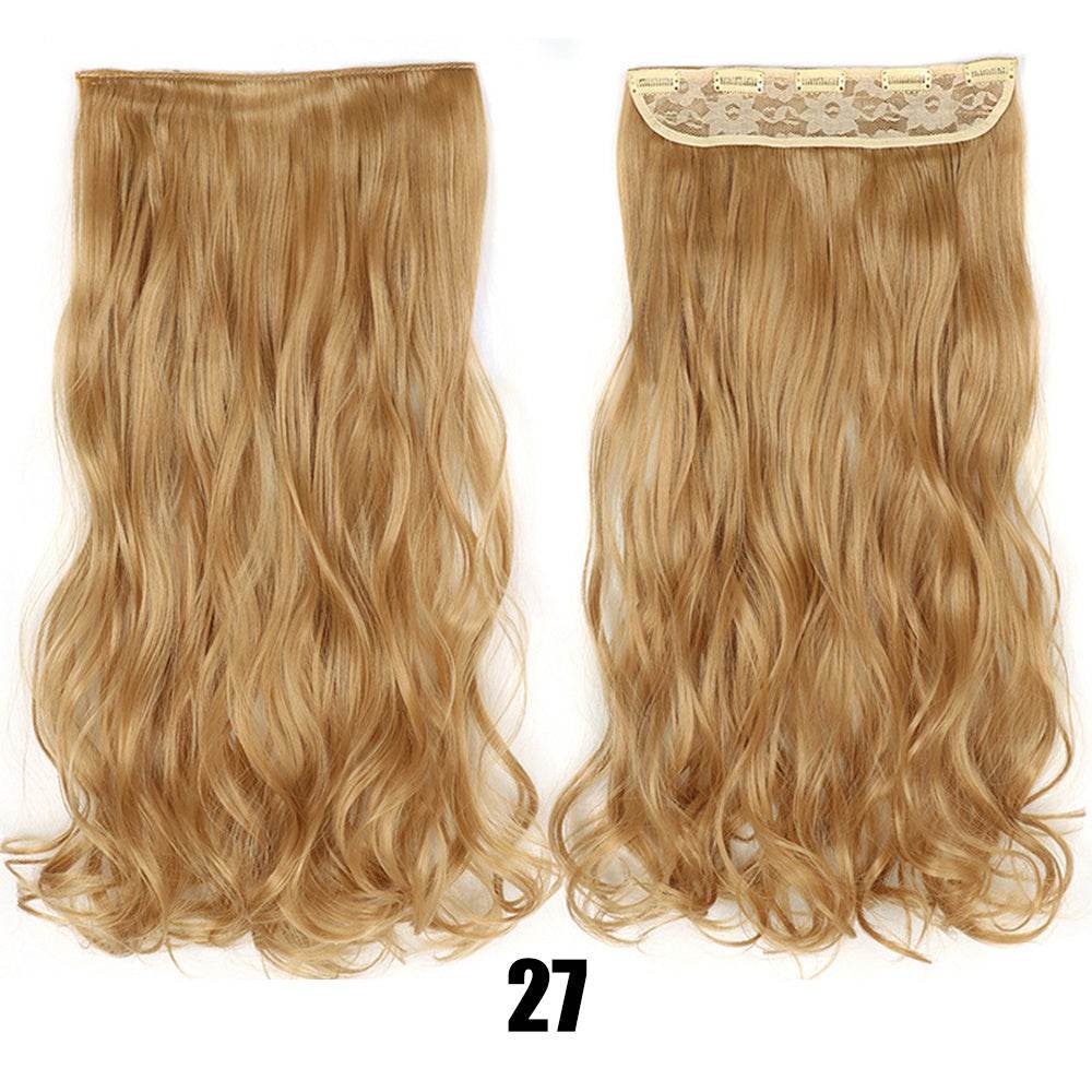 Women's Big Wavy Long Curly Hair Extensions - Fluffy No Trace Design - Buy Center