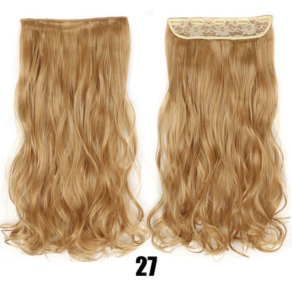 Women's Big Wavy Long Curly Hair Extensions - Fluffy No Trace Design - Buy Center