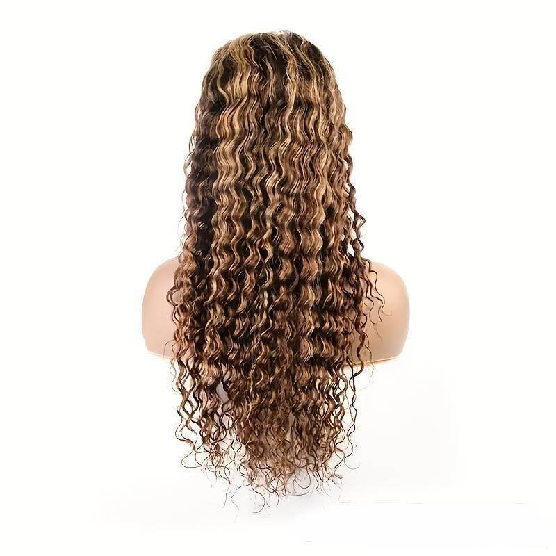 P427 13x6 Water Wave Lace Front Wig - 100% Human Hair, Stylish & Versatile - Buy Center