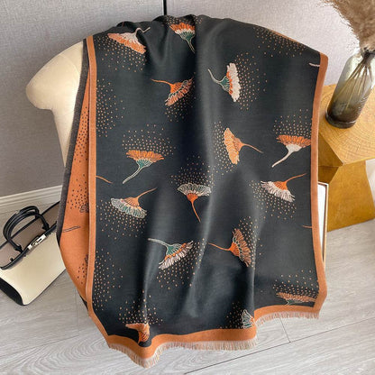 Cashmere-Like Thick Warm Tassel Scarf - Cozy Wrap for Every Season - Buy Center