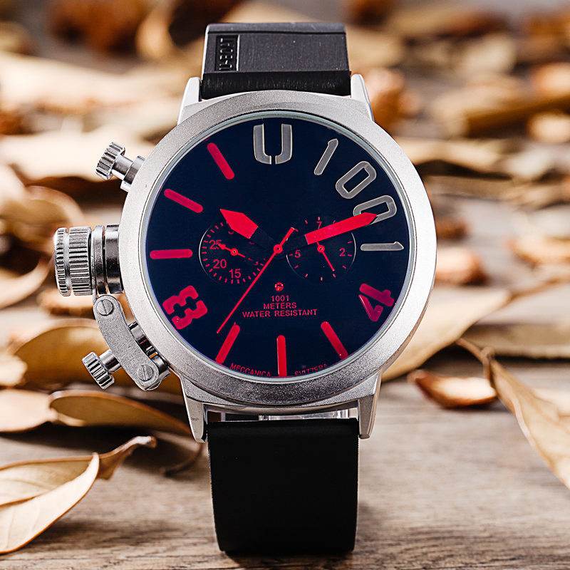 Buy Center Men's 5-Needled Sports Watch - Automatic Mechanical Movement - Buy Center